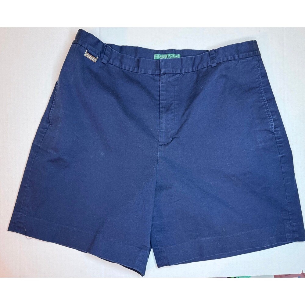 Lauren Active Navy Chino Shorts Size 12